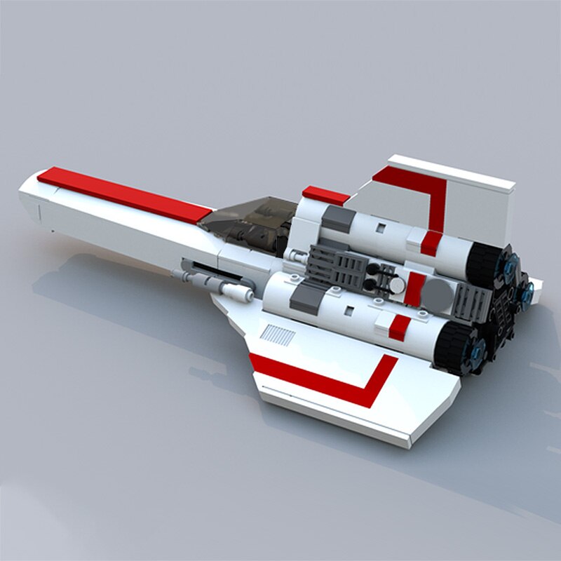 Battlestar-Galactica Colonial Viper MKII Fighter Brick Model Kits, 391-560pcs