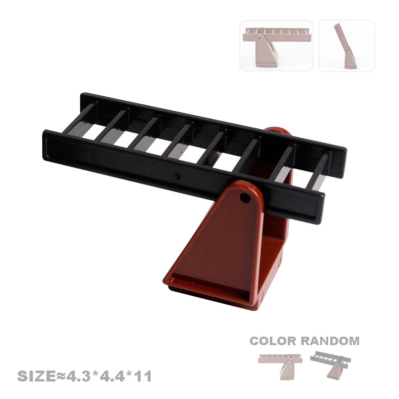 Big Size Building Blocks Engineering Accessories – City Scene, Walls, Doors, Hooks & Props