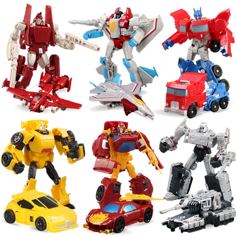 13CM Plastic Transformer Replica Robot Toys - Choose From 6 Variations