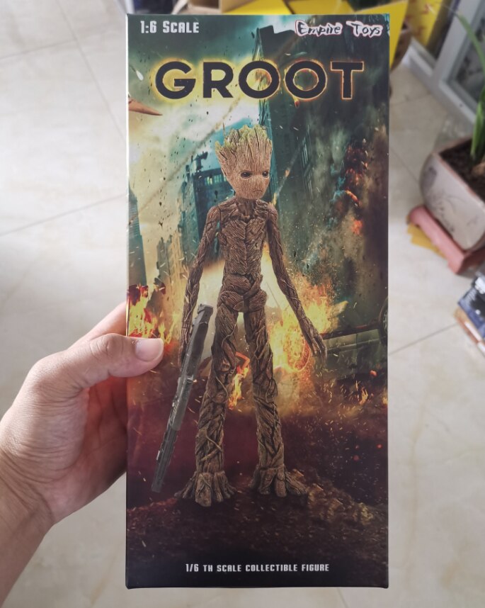 Marvel's Guardians of The Galaxy Avengers Baby Groot Moveable Action Figure