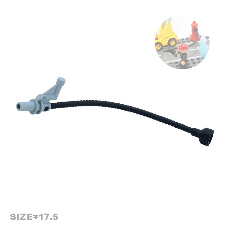 Big Size Building Blocks Engineering Accessories – City Scene, Walls, Doors, Hooks & Props