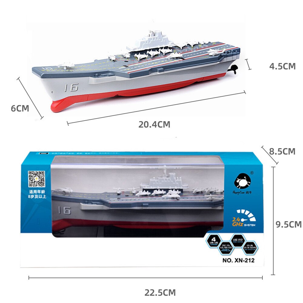 Remote Control Aircraft Carrier & RC Speed Boats - Nautical Fun for All Ages - Xclusive Collectibles