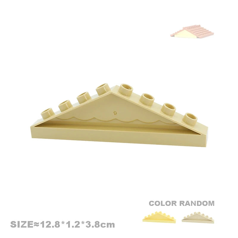 Big Size Building Blocks Engineering Accessories – City Scene, Walls, Doors, Hooks & Props