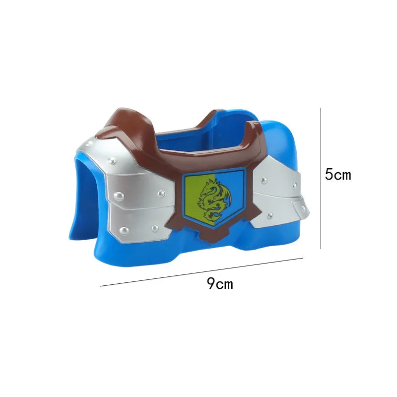 Horse and Armor Building Blocks Set – Knight Accessories & Battle Gear