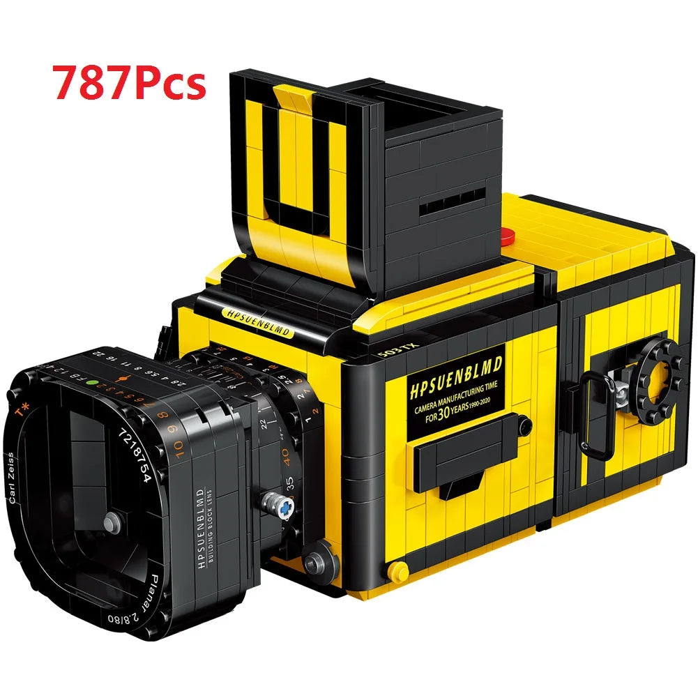DIY Camera Model Building Block Sets – Select from 6 Unique Photography Designs
