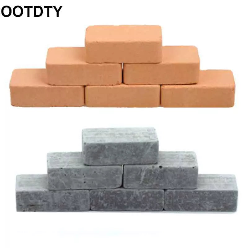 100pcs Miniature Simulation Bricks - DIY Diorama Landscape Scenery