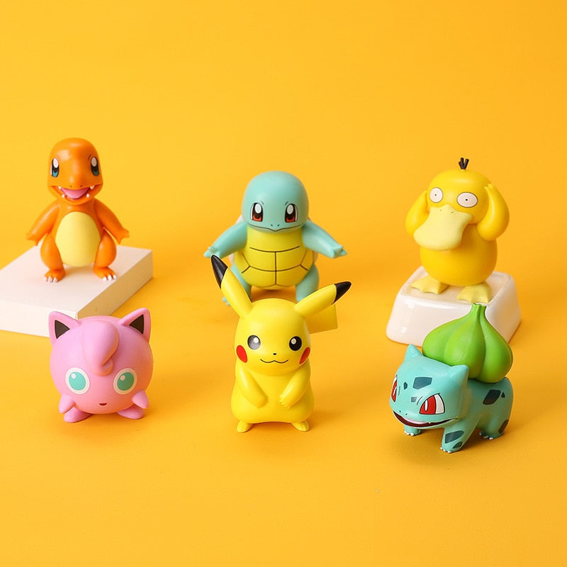 TAKARA TOMY Pokémon Figures & Keychains Collection: A Must-Have for Pokémon Enthusiasts!