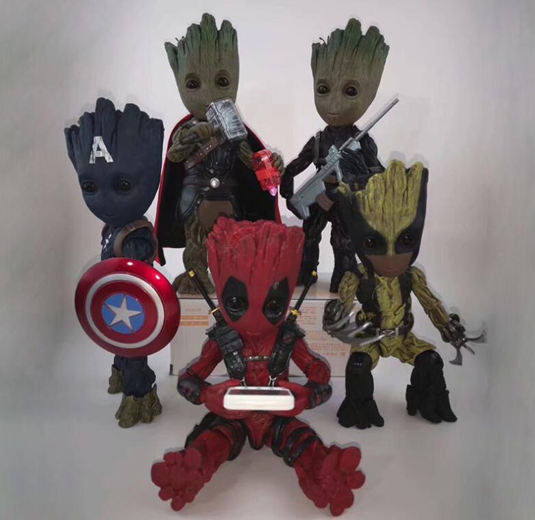 Marvel Guardians of The Galaxy Groot Avengers Action Figures