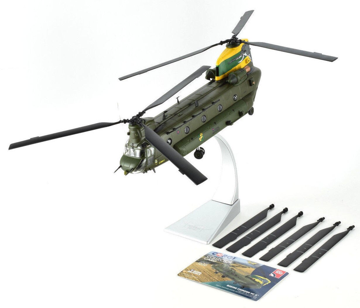 1/72 Alloy Cast CH-47 Chinook Heavy Helicopter Model - Authentic Military Aviation Replica! - Xclusive Collectibles