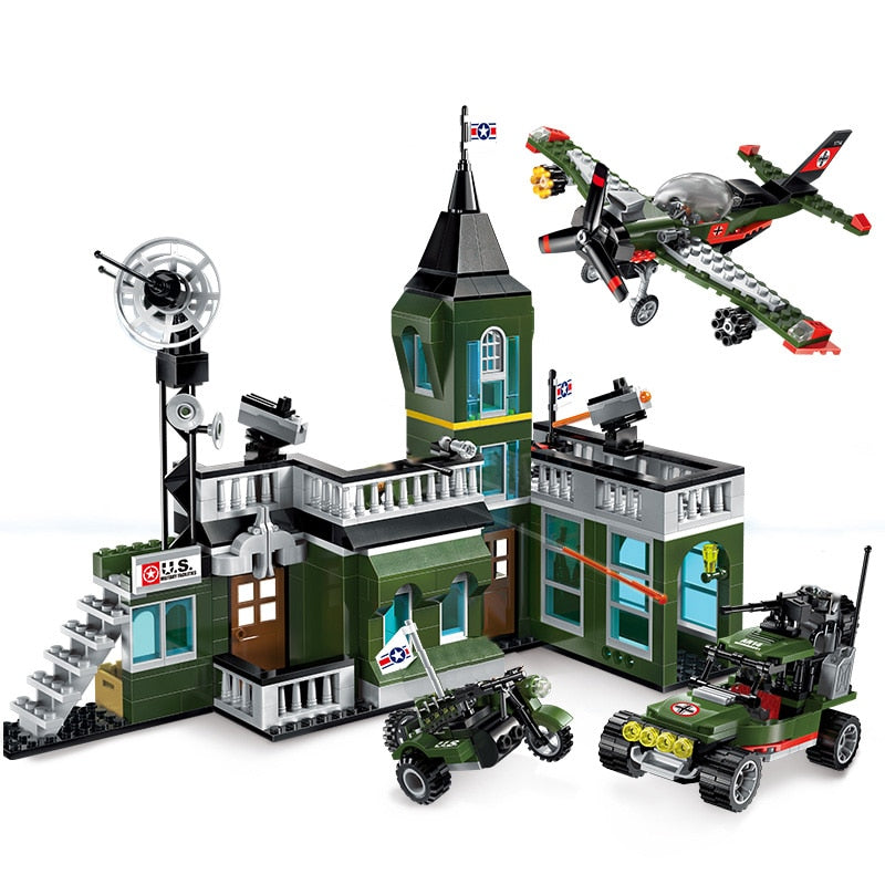 Adventure & Spying Outpost Brick Kits - Create Your Own Adventure!
