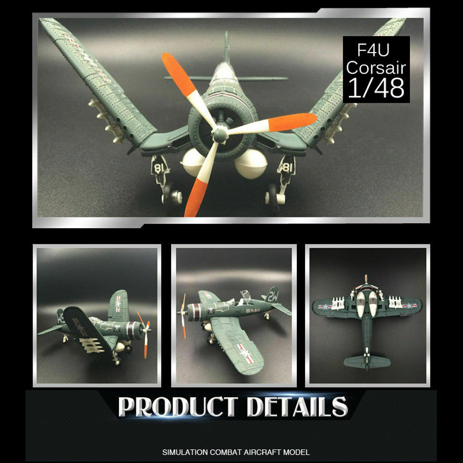 Build History: 1/48 Scale US NAVY F4U Corsair Fighter Assembly Model