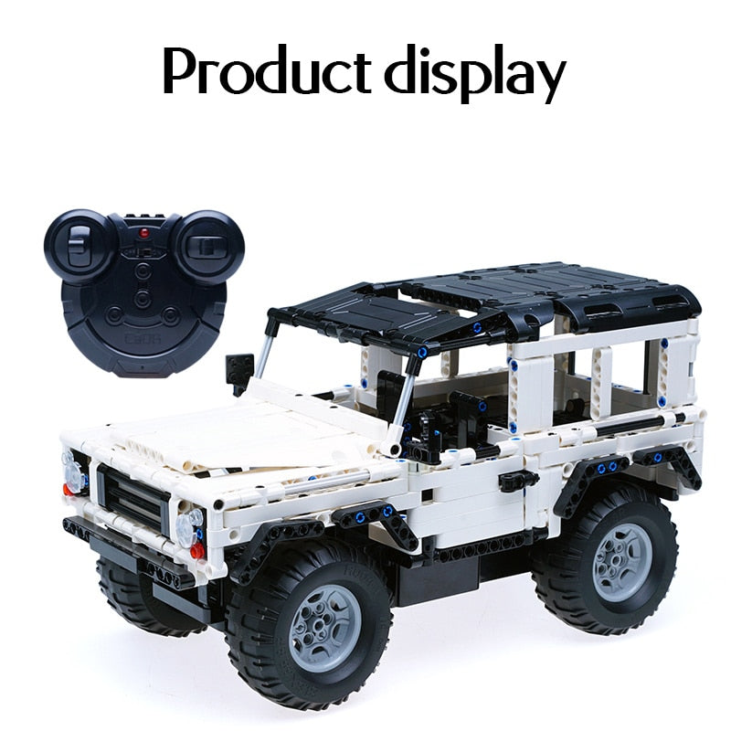 Cada Defender Remote Control RC Car Brick Model Set - 533Pcs