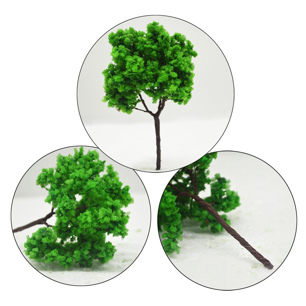 Enhance Your Miniature World with 10pcs/lot 9cm Miniature Trees
