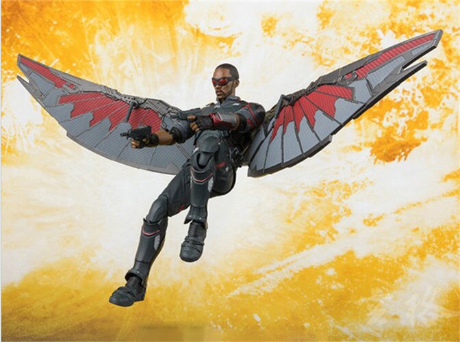 Disney Marvel's the Falcon 15cm SHF Super Hero Figure by Bandai