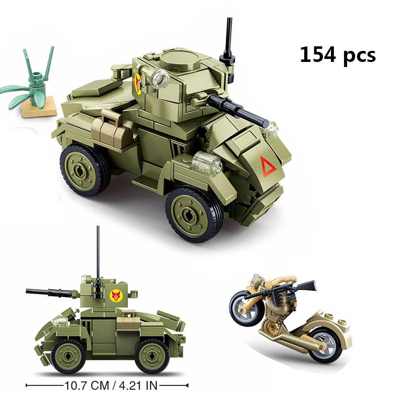 Light Tank Brick Set 46512476684573