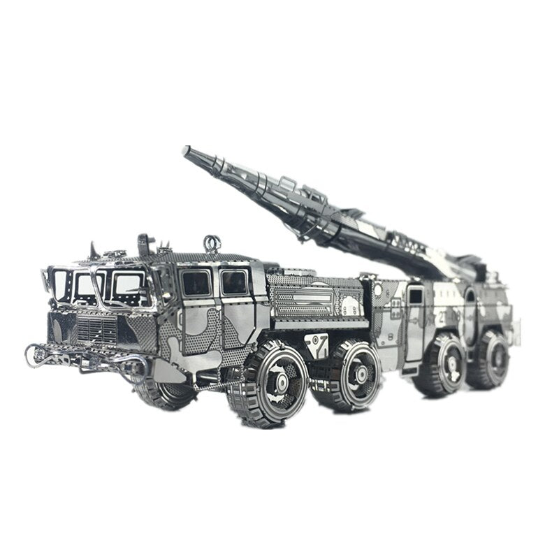 DF-11 Missile Carrier 3D Metal Model Kit - A Must-Have for Military Model Collectors
