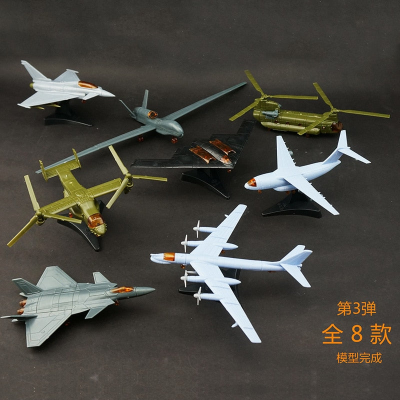 GWOLVES 4D Third Generation 1/48 Scale 8 Modern Aircraft Miniature Aircraft Models - Xclusive Collectibles