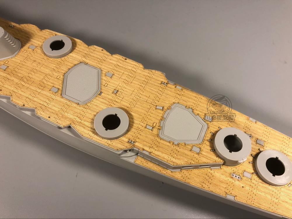 1/350 Scale Wooden Deck for HobbyBoss 86510 SMS Seydlitz Battleship Model Kits