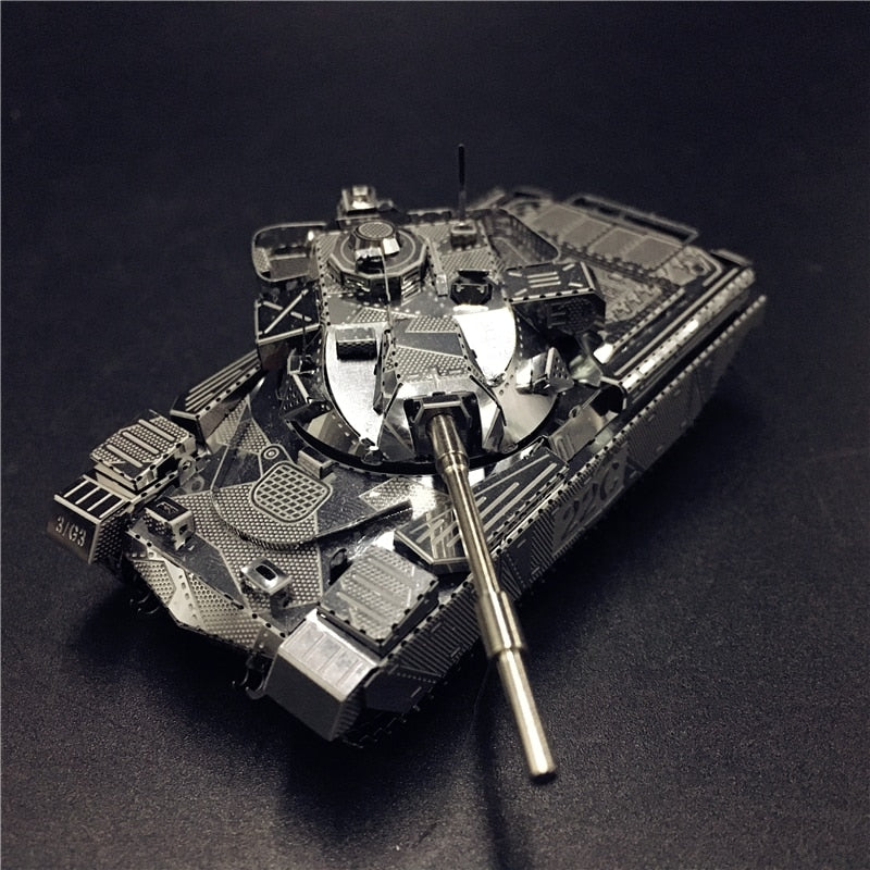 MMZ MODEL NANYUAN 3D Metal Model Kit: JS-2 Tank & Chieftain MK50