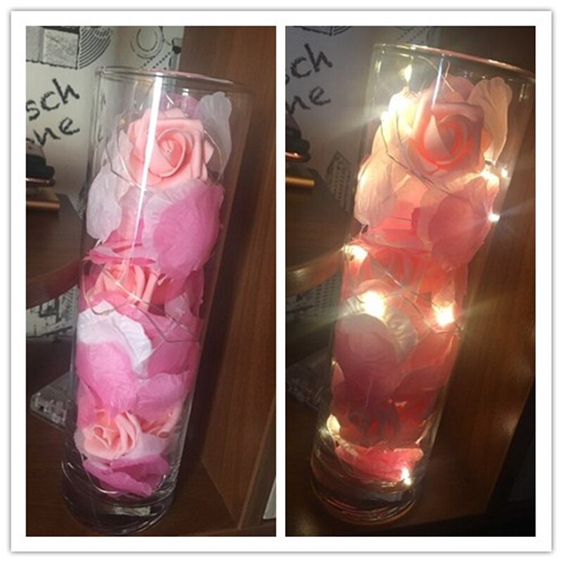 20pcs Multicolor Foam Rose Flower Head Artificial Rose Bouquet Handmade Wedding Home Decoration Festive Party scrapbook - Xclusive Collectibles