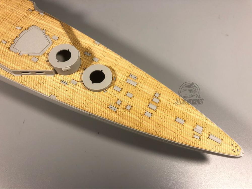 1/350 Scale Wooden Deck for HobbyBoss 86510 SMS Seydlitz Battleship Model Kits