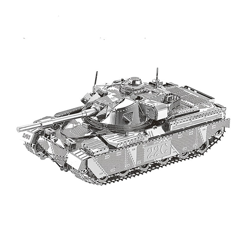 MMZ MODEL NANYUAN 3D Metal Model Kit: JS-2 Tank & Chieftain MK50
