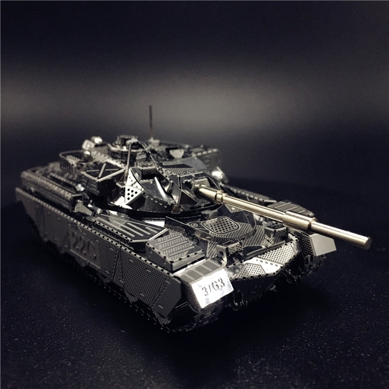 MMZ MODEL NANYUAN 3D Metal Model Kit: JS-2 Tank & Chieftain MK50