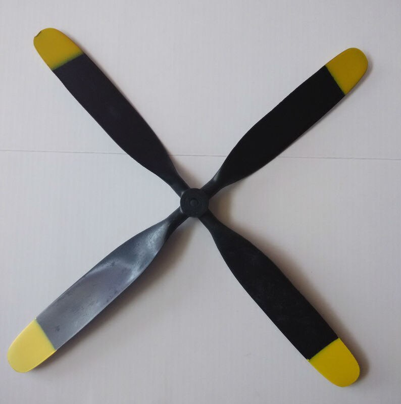 Spare 13*6 4-Blade Propeller for Unique FLIIT F4U RC Airplanes