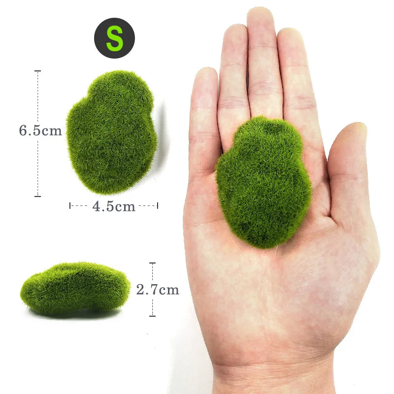 Miniature Garden Simulation Grass Figurines: Versatile Micro Landscape Decor Accessories for Fairy Gardens and More