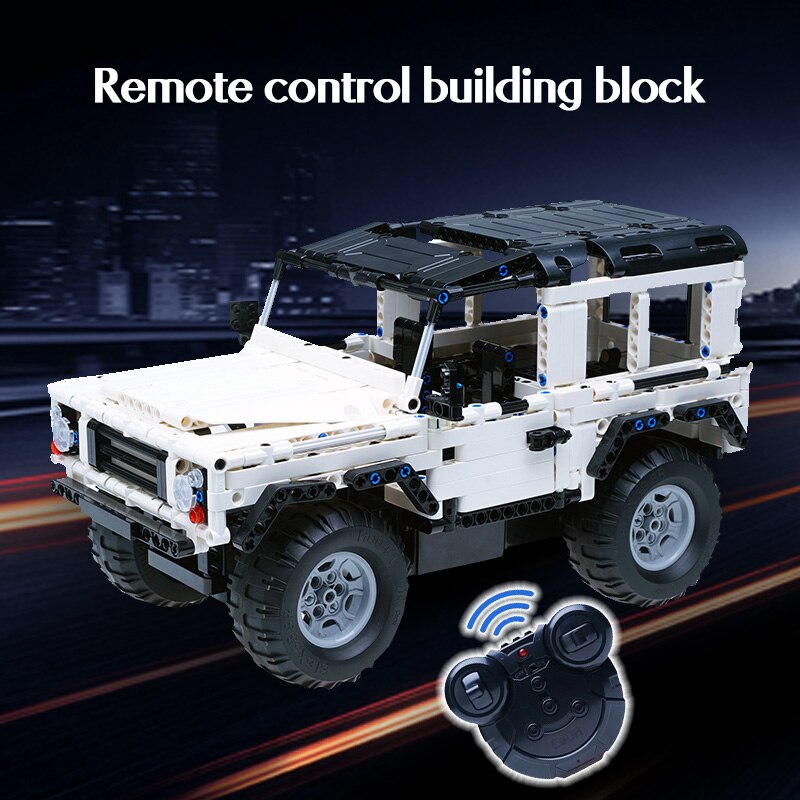Cada Defender Remote Control RC Car Brick Model Set - 533Pcs - Xclusive Collectibles