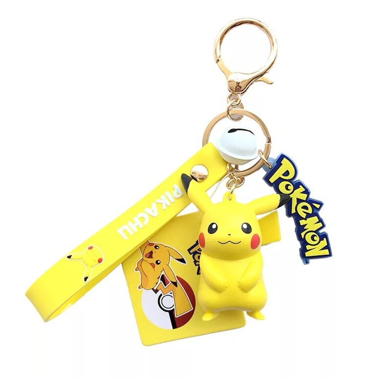 Pokémon Action Figure Keychains - Choose Your Favorite Pokémon Character!