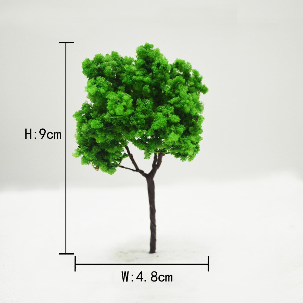Enhance Your Miniature World with 10pcs/lot 9cm Miniature Trees
