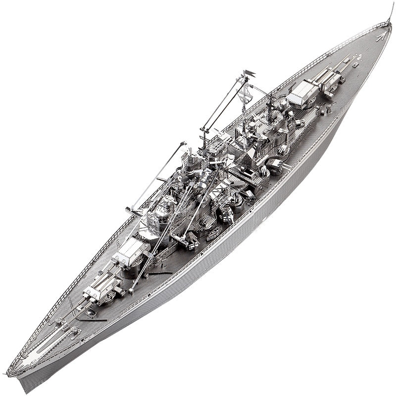 MMZ MODEL Piececool 3D Metal Puzzle Russian Japan Kongou Nagato Battleship DIY Assemble Model Kits Laser Cut Jigsaw toy gift