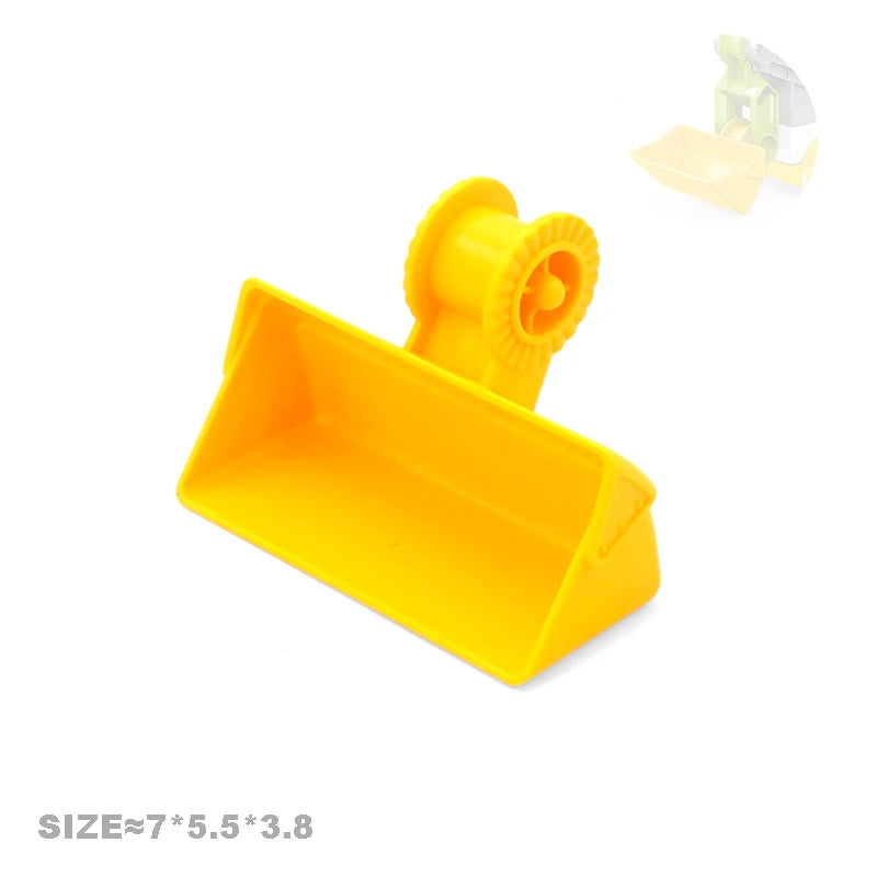 Big Size Building Blocks Engineering Accessories – City Scene, Walls, Doors, Hooks & Props