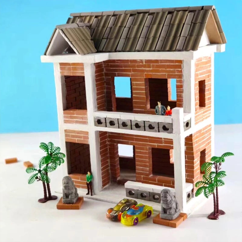 100pcs Miniature Simulation Bricks - DIY Diorama Landscape Scenery