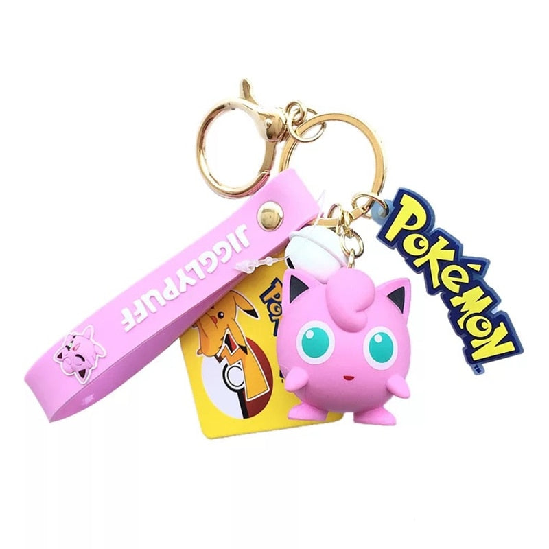 Pokémon Action Figure Keychains - Choose Your Favorite Pokémon Character!