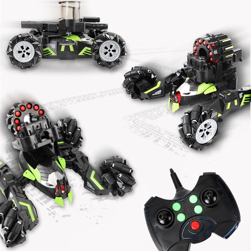 20KM/H High Speed RC Racing Drift Car Gesture Control & Remote Control RC Battle Car Launch BB Bullet missile rc tank cars