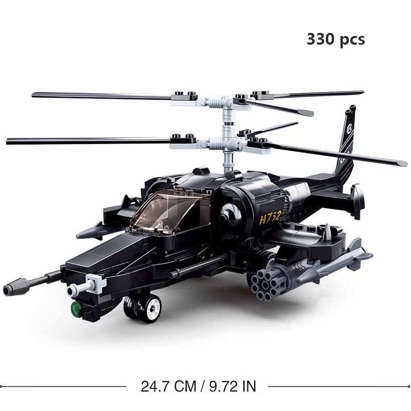 KA-50 Helicopter Brick Set 46512476913949