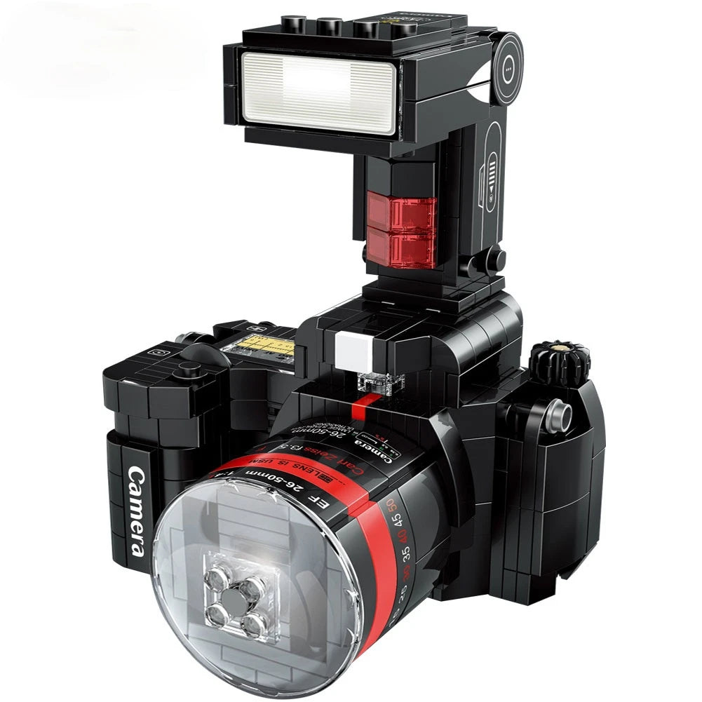 DIY Camera Model Building Block Sets – Select from 6 Unique Photography Designs