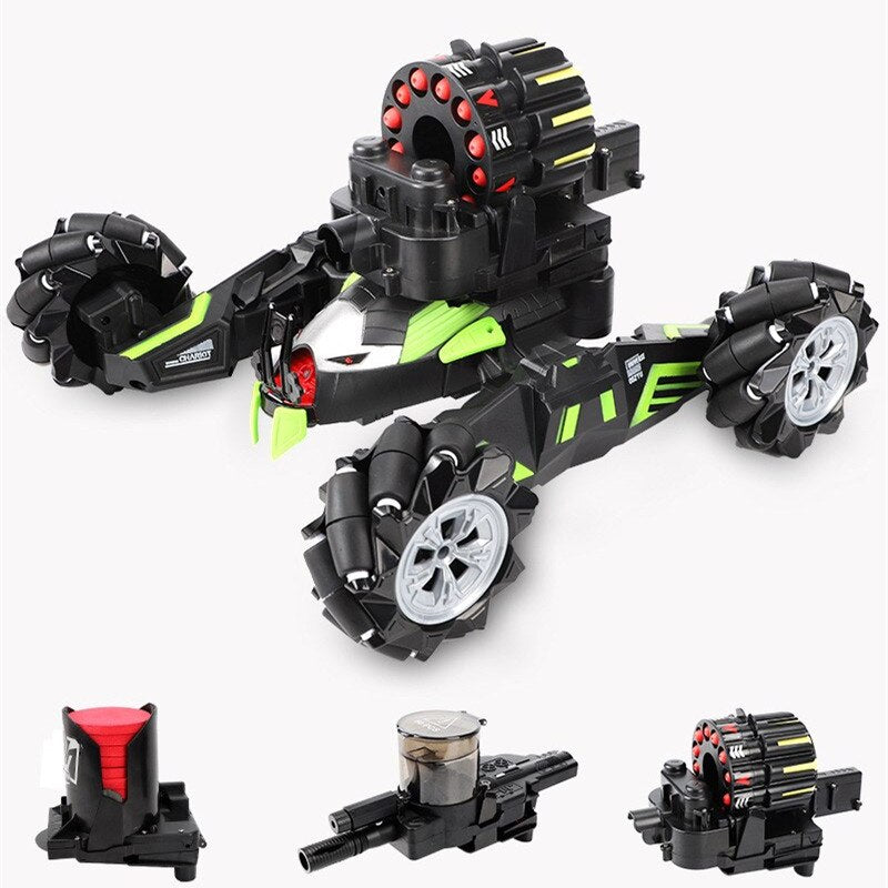 20KM/H High Speed RC Racing Drift Car Gesture Control & Remote Control RC Battle Car Launch BB Bullet missile rc tank cars