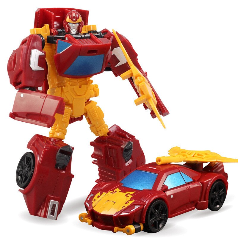 13CM Plastic Transformer Replica Robot Toys - Choose From 6 Variations