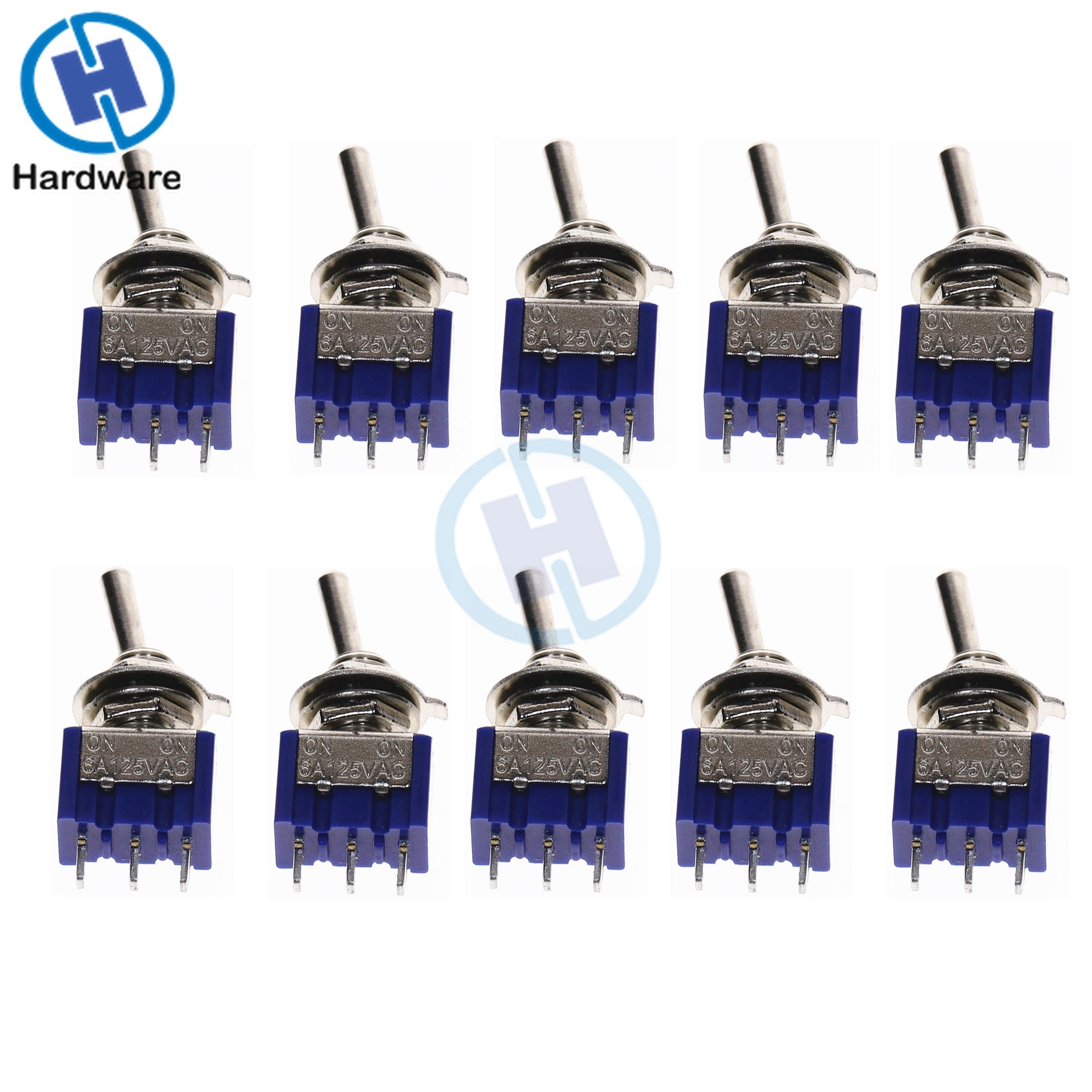 Control with Precision: Miniature Toggle Switches - SPDT and DPDT Options, 10PC/5PC