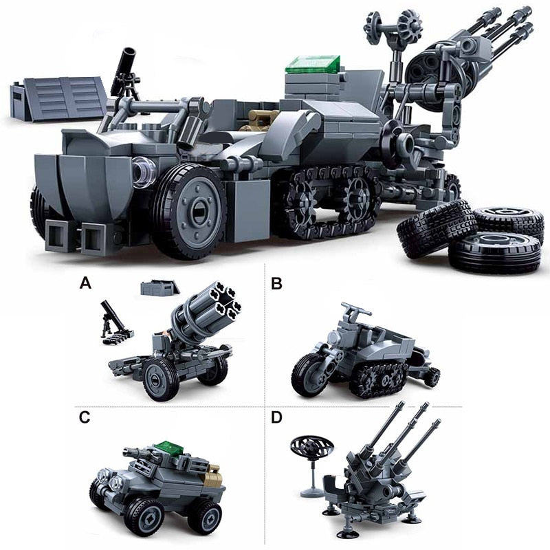 Multi Surface Attack Vehicle Brick Set 46512476553501