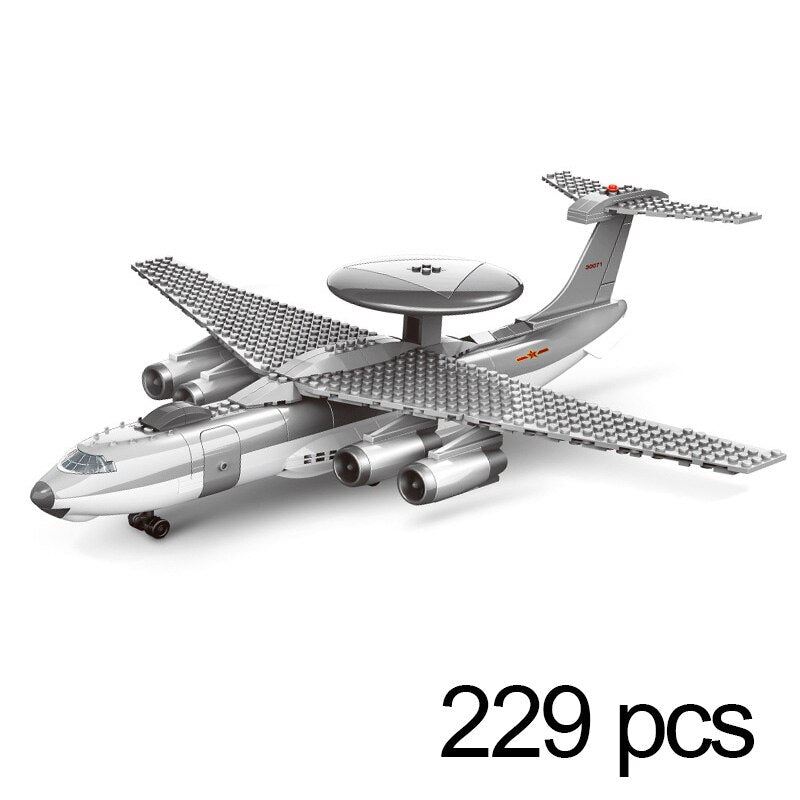 WW2 & Modern Aviation Brick Model Sets - Build Iconic Airplanes from History to Present