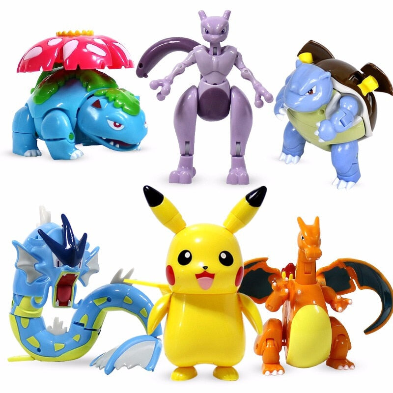TAKARA TOMY Pokémon Pocket Monster Pikachu Action Figures: Choose & Collect Your Favorite!