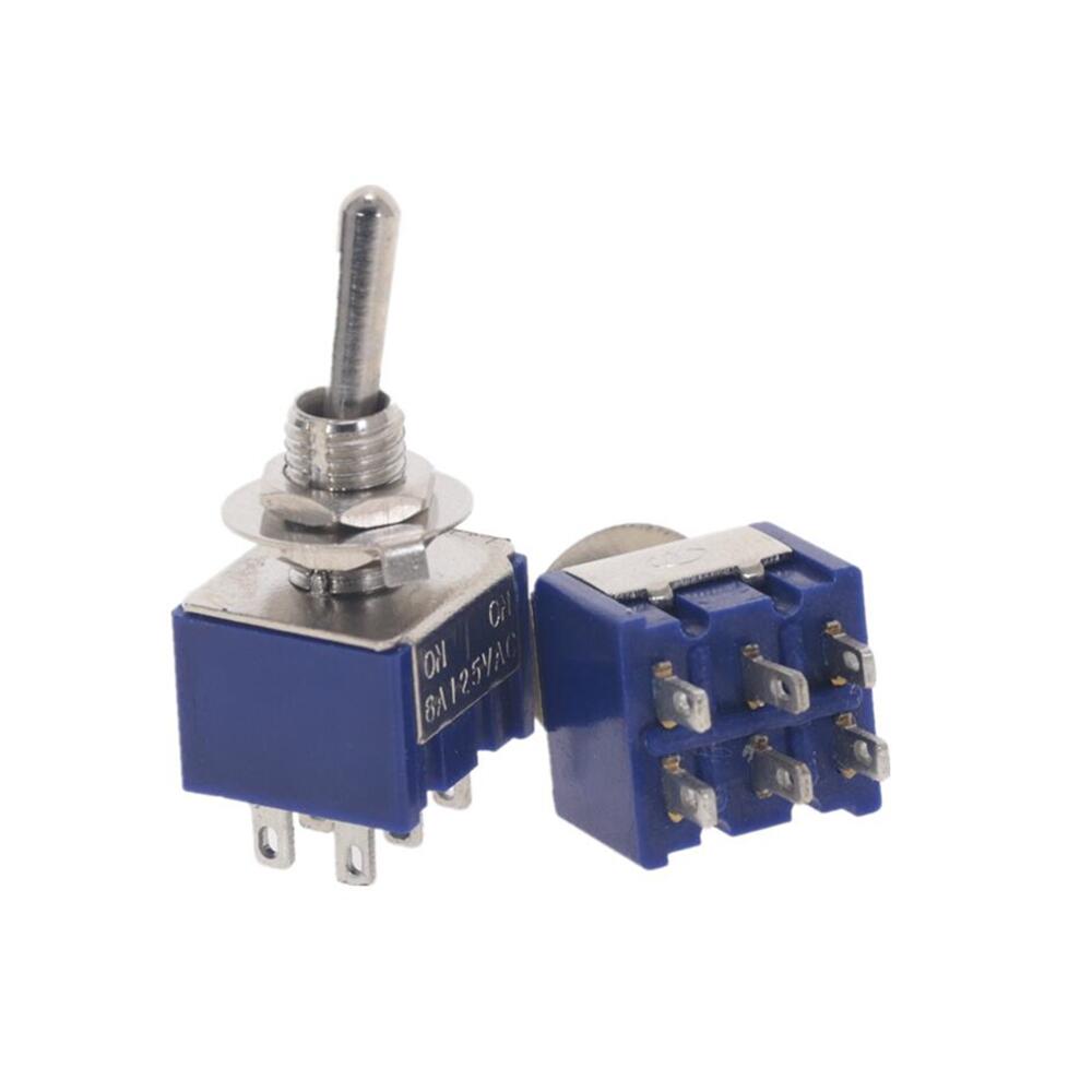 Control with Precision: Miniature Toggle Switches - SPDT and DPDT Options, 10PC/5PC
