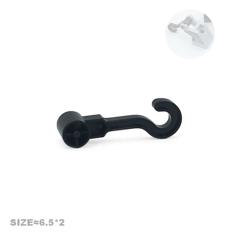 Big Size Building Blocks Engineering Accessories – City Scene, Walls, Doors, Hooks & Props