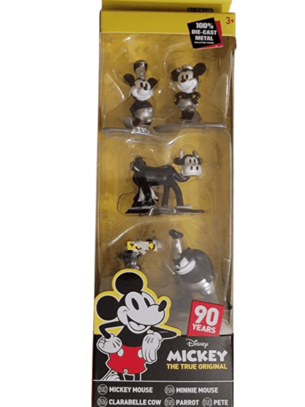 Mickey Mouse 90th Anniversary Metalfigs Die-Cast Metal Disney Mini-Figures - NIP simple Xclusive Collectibles