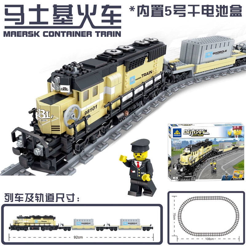 Electric High-Speed & Model Train Brick Sets