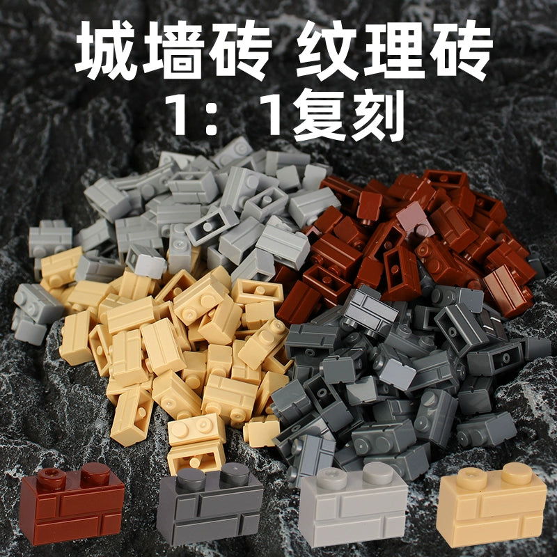 Brick Military Base Enhancements: Diverse Fencing and Barricade Sets
